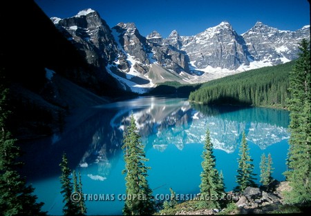 Moraine Lake, Banff National Park, Canada - 1996