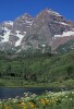 Maroon Bells (summer), Aspen, Colorado