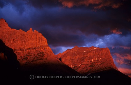 Sunrise at St. Mary Lake\nGlacier National Park, Montana