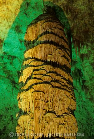 Stalagmite column