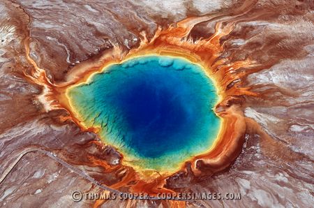 Grand Prismatic Spring - Yellowstone National Park - 1995