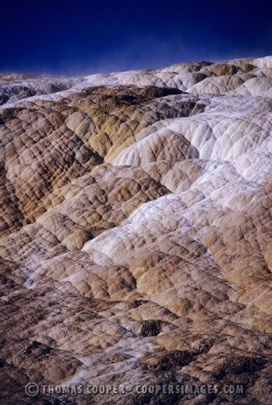 Mammoth Hot Springs\nYellowstone National Park, Wyoming