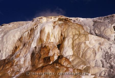 Mammoth Hot Springs\nYellowstone National Park, Wyoming